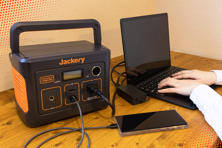 Jackery ポータブル電源400 | docomo select