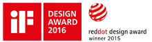 iF DESIGN AWARD 2016 reddot design award winner 2015