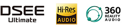 DSEE Ultimate Hi-Res Audio 360REAUTY AUDIO